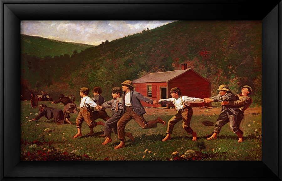 Snap the Whip By Winslow Homer